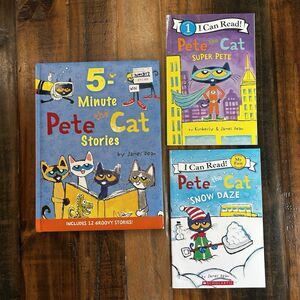 Pete the Cat Book Lot Grouping